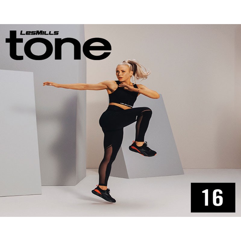 Hot Sale LesMills Q1 2022 TONE 16 releases New Release DVD, CD & Notes